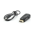 cablexpert ab hdmi vga 02 hdmi to vga and audio adapter single port black blister photo