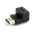 cablexpert a hdmi90 fml hdmi right angle adapter 90 downwards photo