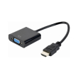 cablexpert a hdmi vga 04 hdmi to vga adapter cable single port black photo