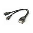 cablexpert a otg afbm 04 usb otg af micro bf to micro bm cable 015m photo