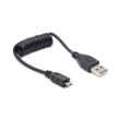 cablexpert cc musb2c ambm 06m coiled micro usb cable 06m black photo