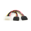 cablexpert cc sata psy 03m 2x serial ata power cable 30cm photo