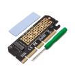 savio ak 41 pci e to m2 nvme adapter m key photo