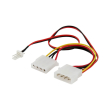 savio ak 15 power cable molex 4 pin m molex 4 pin f 3 pin m photo