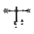 logilink bp0106 dual monitor mount stand adjustable arm 17 32 photo
