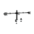 logilink bp0107 triple monitor mount stand adjustable arm 17 27 photo