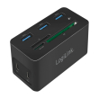 logilink ua0370 usb c multiport mini dock 10 in 1 expansion photo