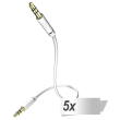 5x in akustik star audio cable 35 mm jack plug 15 m 003101015 photo