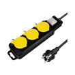 logilink lps253 power strip 3 way with switch 3x cee 7 3 outdoor photo