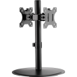 logilink bp0111 dual monitor stand 17 32 steel curved screens photo