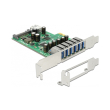 delock 89377 pci express card 6 x external 1 x internal usb 30 photo