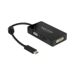 delock 63925 adapter usb type c connector vga hdmi dvi black photo