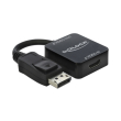 delock 62712 adapter high speed hdmi a female displayport 12 male photo