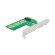 delock 89561 pci express x4 card 1 x internal nvme m2 key m  cross format photo