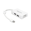 delock 61768 adapter mini displayport 11 male displayport hdmi dvi female passive photo