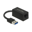 delock 65903 adapter superspeed usb type a male gigabit lan compact black photo