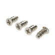 fan screw 4 pcs silver photo