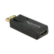 delock 65573 adapter displayport 12 male hdmi female 4k active black photo