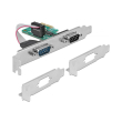 delock 89918 pci express card to 2 x serial rs 232 photo