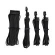 corsair diy cable premium individually sleeved dc cable starter kit type4 gen4 black photo