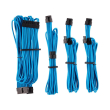 corsair diy cable premium individually sleeved dc cable starter kit type4 gen4 blue photo