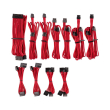 corsair diy cable premium individually sleeved dc cable pro kit type4 gen4 red photo
