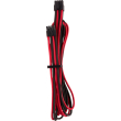 corsair diy cable premium individually sleeved eps12v cpu cable type4 gen4 red black photo