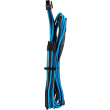 corsair diy cable premium individually sleeved eps12v cpu cable type4 gen4 blue black photo