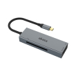 akasa usb 32 type c 3 in 1 cf sd microsd card reader photo