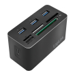 logilink cr0046 usb 32 gen 1 docking station 8 port mini black photo