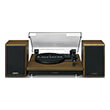 lenco ls 100wd turntable bluetooth and 2 external speakers photo