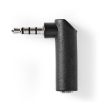 nedis cagb22980bk 35mm male 35mm female adapter photo
