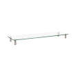 logilink bp0060 tabletop monitor riser glass top 1000 mm long photo