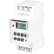 logilink et0010 digital time switch for din rails photo