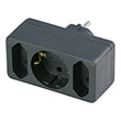 rev transition plug 2 fold 1 safety contact black photo