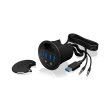 raidsonic icy box ib hub1403a usb 30 in desk hub with 4 ports audio photo