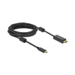 delock 85972 active usb type c to hdmi cable dp alt mode 4k 60 hz 5m photo