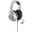 spartan gear medusa wired headset white black photo spartan gear medusa wired headset white black photo