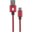 spartan gear double sided usb cable type c 2m red photo spartan gear double sided usb cable type c 2m red photo
