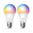 tp link tapo l530e2 pack e27 smart wifi led bulb multicolor rgbw 2 pack photo