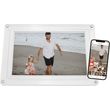 braun digiframe 1020 wifi 101 white photo