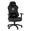 anda seat gaming chair phantom 3 large black fabric photo