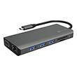 raidsonic icy box ib dk4070 cpd 12 in 1 usb type c notebook docking station 60806 photo