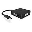 icy box ib dk1104 c 4 in 1 usb type c video adapter photo