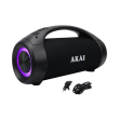 akai abts 55 portable 20 bluetooth 50 ipx5 tws speaker 50w with led usb fm aux photo