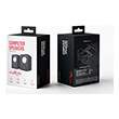 maxlife home office mxhs 01 computer speakers 2x3w 110 m black photo