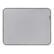 mousepad nod fresh grey leather 350x270x3mm photo