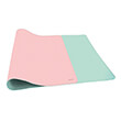 mousepad nod status xl pink mint green leather 800x350x18mm photo