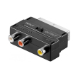 goobay 50122 antaptoras 3 rca se scart photo