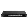 d link dgs 1520 28 24x10 100 1000base t ports 2x10gbase t 2xsfp ports smart managed switch photo